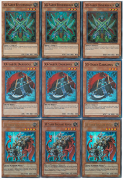 Yugioh X-Saber Collection: X-Saber Airbellum (DT), X-Saber Galahad (DT) + More - Image 2