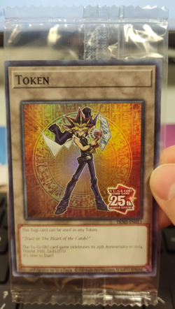 2020 YuGiOh Yami Yugi Token Sealed TKN5-EN011 D - Image 1