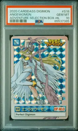 Digimon Adventure Angelomon PSA 10 Gem Mint Card Game Collectible - Image 1