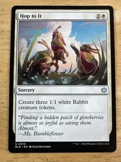 x1 Hop to It BLB Bloomburrow MTG 16 UNCOMMON M/NM 1x - Image 1