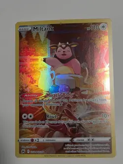 Pokemon - GG24/GG70 Miltank SWSH Crown Zenith Galarian Gallery Holo Ultra Rare - Image 1