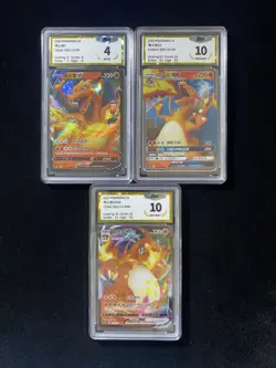 2023 Pokemon TCG S-CHN CSM2cC 005/150 031/115 RR Charizard Gx PGS 10 Lot*3 LU57 - Image 1