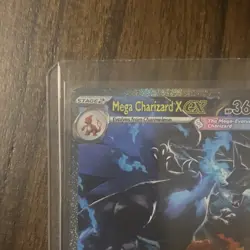 Pokemon TCG Mega Charizard X EX 125/094 Evolutions Holo Rare Eng 360 HP - Image 2