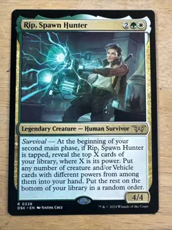 Rip, Spawn Hunter [Duskmourn: House of Horror] Magic MTG - Image 1