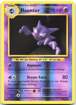 Haunter 48/108 Uncommon Evolutions Pokemon Reverse Holo Near Mint - Image 1