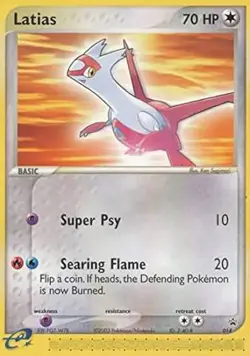 POKEMON - Latias - 014 - Nintendo Promos - Damaged - Image 1