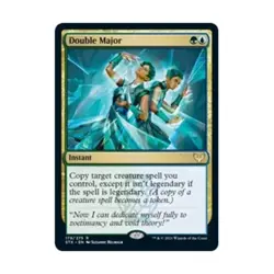 WOTC MtG Strixhaven: School of Mages Double Major (R) (Foil) NM - Image 1