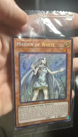 Yu-Gi-Oh! TCG Maiden Of White SDWD-EN041 In plastic - Image 1
