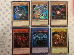 YuGiOh! - 25th Anniversary Legendary Collection Promo Set LC01-EN001-EN006 NM 6x - Image 1