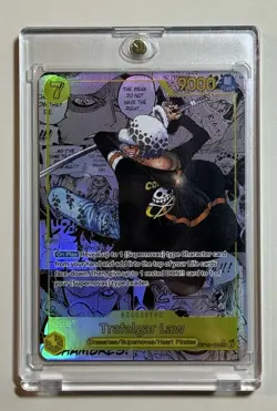 One Piece - Trafalgar Law OP10-119 Alt Art Manga - Royal Blood English - Image 1