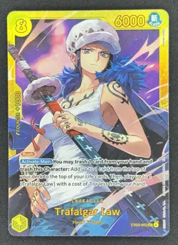 Trafalgar Law EB03-062 Extra Booster: One Piece Heroines Edition Foil SEC - Image 1