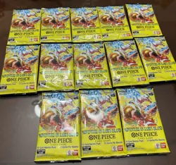 ×13 One Piece TCG ENGLISH Booster Packs Op15-EB04 Adventure on Kami's Island - Image 1
