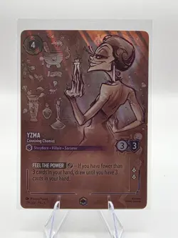 Disney Lorcana Yzma Conniving Chemist Enchanted Azurite Sea Card 209/204 Nm - Image 1