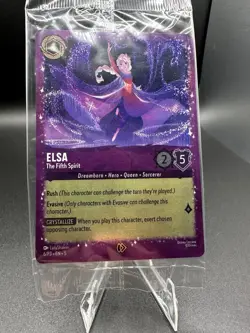 Glimmer Foil Elsa The Fifth Spirit Disney Frozen Lorcana Gift Box Promo Sealed - Image 3