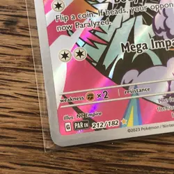 Pokemon TCG Loudred Paradox Rift 212/182 Holo Illustration Rare Holographic Card - Image 5
