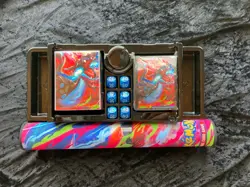 Mega Charizard X ex - Playmat, Deckbox, Dice, 65 Sleeves Set New No Cards/coin - Image 3