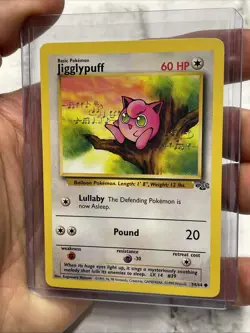 Pokemon TCG - Jigglypuff 54/64 - Common Unlimited - Jungle Unlimited NM Vtg Card - Image 2