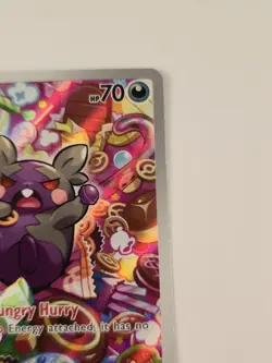 Pokemon TCG Morpeko Paradox Rift Holo Card 206/182 Near Mint Condition - Image 3