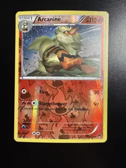 Arcanine 11/122 Reverse Holo Breakpoint Pokemo Pokemon Card - Image 1