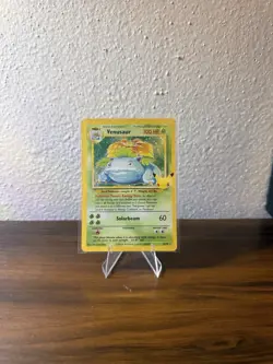 Pokemon TCG Celebrations Venusaur Holo Rare Card #15/102 Classic Collection NM - Image 1