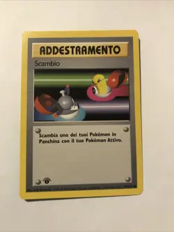 Pokemon Card - Switch Base Set 95/102 Common Italian 1st Edition - Image 1