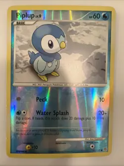 Piplup 93/130 PL Pokemon Cards Reverse Holo Rare Diamond & Pearl Promo - Image 1
