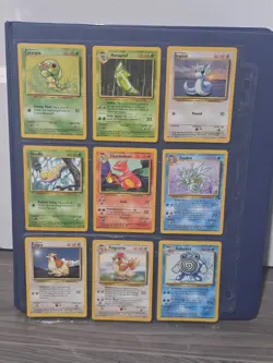 Pokemon Binder Lot of 234 Base Set Cards 1999 Wizards Great VINTAGE Meowth Rare - Image 2