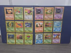 Pokemon Binder Lot of 234 Base Set Cards 1999 Wizards Great VINTAGE Meowth Rare - Image 5