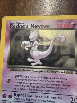 Pokemon TCG Rockets Mewtwo Gym Challenge Holo Card 14/132 Clean Holo Vintage - Image 3