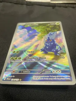 Pokemon TCG Heracross Illustration Rare SV Paldea Evolved Card 194/193 - Image 5