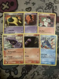 Pokemon Delta Species Lot Vintage Cards Various Conditions Includes One Rare - Image 1