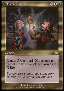 Death Grasp SP Apocalypse MTG Magic the Gathering Gold English Card - Image 1