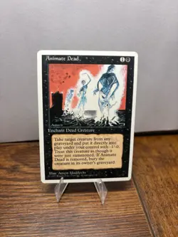 MTG Animate Dead 4th Edition Regular Uncommon - Image 1