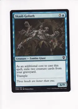 2020 MAGIC THE GATHERING MTG COMMANDER LEGENDS SKAAB GOLIATH (#2) (X) - Image 1