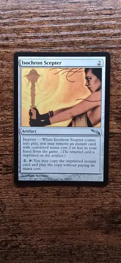 Wizards of the Coast Isochron Scepter Mirrodin Uncommon Artifact Colorless Regu… - Image 1