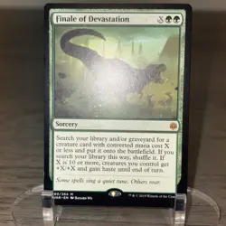 Magic: The Gathering Finale of Devastation War of the Spark Mythic Green NM/LP - Image 2