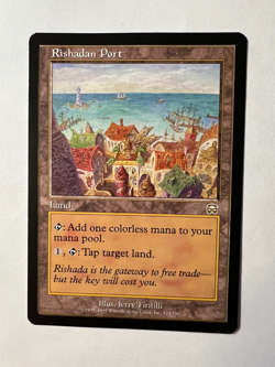 Rishadan Port - Mercadian Masques Rare - MTG Magic the Gathering #1 - Image 1