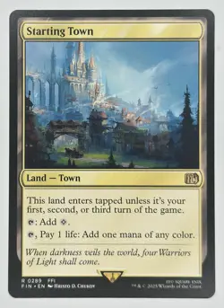 FINAL FANTASY #289 Starting Town Near Mint or Better - Image 1