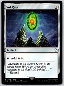 Sol Ring () - Commander: FINAL FANTASY FIC- MTG - LP Magic - 356 U - Image 1