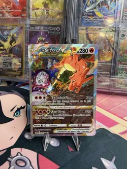 POKEMON CHARIZARD VSTAR SWSH BLACK STAR PROMO #262 HOLO NM - Image 1