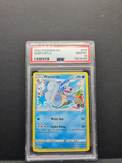 Wartortle 016/078 Pokemon GO Regular PSA 10 - Image 1