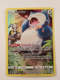 Snorlax Trainer Gallery TG10/TG30 Swsh11: Lost Origin LP Pokemon TCG - Image 1