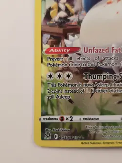 Snorlax Trainer Gallery TG10/TG30 Swsh11: Lost Origin LP Pokemon TCG - Image 5