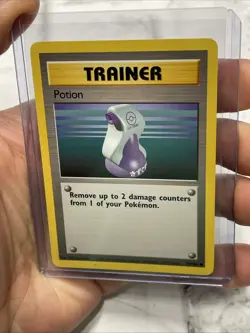 Pokemon TCG Potion Base Set 94/102 Regular Unlimited Common NM Vintage Card Vtg - Image 1
