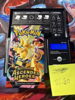 (HEAVY)🔥 22.8g Pokemon TCG Ascended Heroes Booster Pack Factory Sealed✅ #1 - Image 2