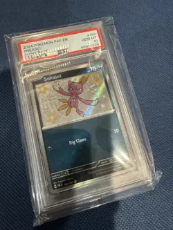 Pokemon TCG Shiny Sneasel 182 Paldean Fates English Full Art Graded PSA 10 Gem - Image 1