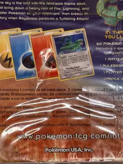 Pokemon TCG - JETSTREAM Theme Deck - EX Deoxys 2005 - FACTORY SEALED - Image 4