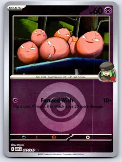 TEAM ROCKET'S EXEGGCUTE 077/217 ENERGY REVERSE HOLO ASCENDED HEROES POKEMON NM - Image 1