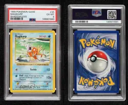 Magikarp Shadowless Pokemon Base Set PSA 6 1999 - Image 3