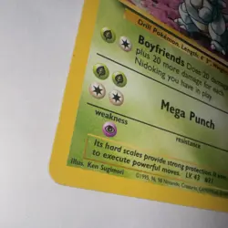 Pokemon Nidoqueen Jungle Rare 23/64 90 HP English Unlimited Wizards 1999 - Image 3